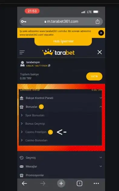 Bonus Koşulları ve Kuralları
